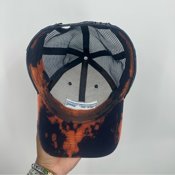 Patagonia Custom Bleach Splatter Dad Hat OS Upcycled - Picture 5 of 5